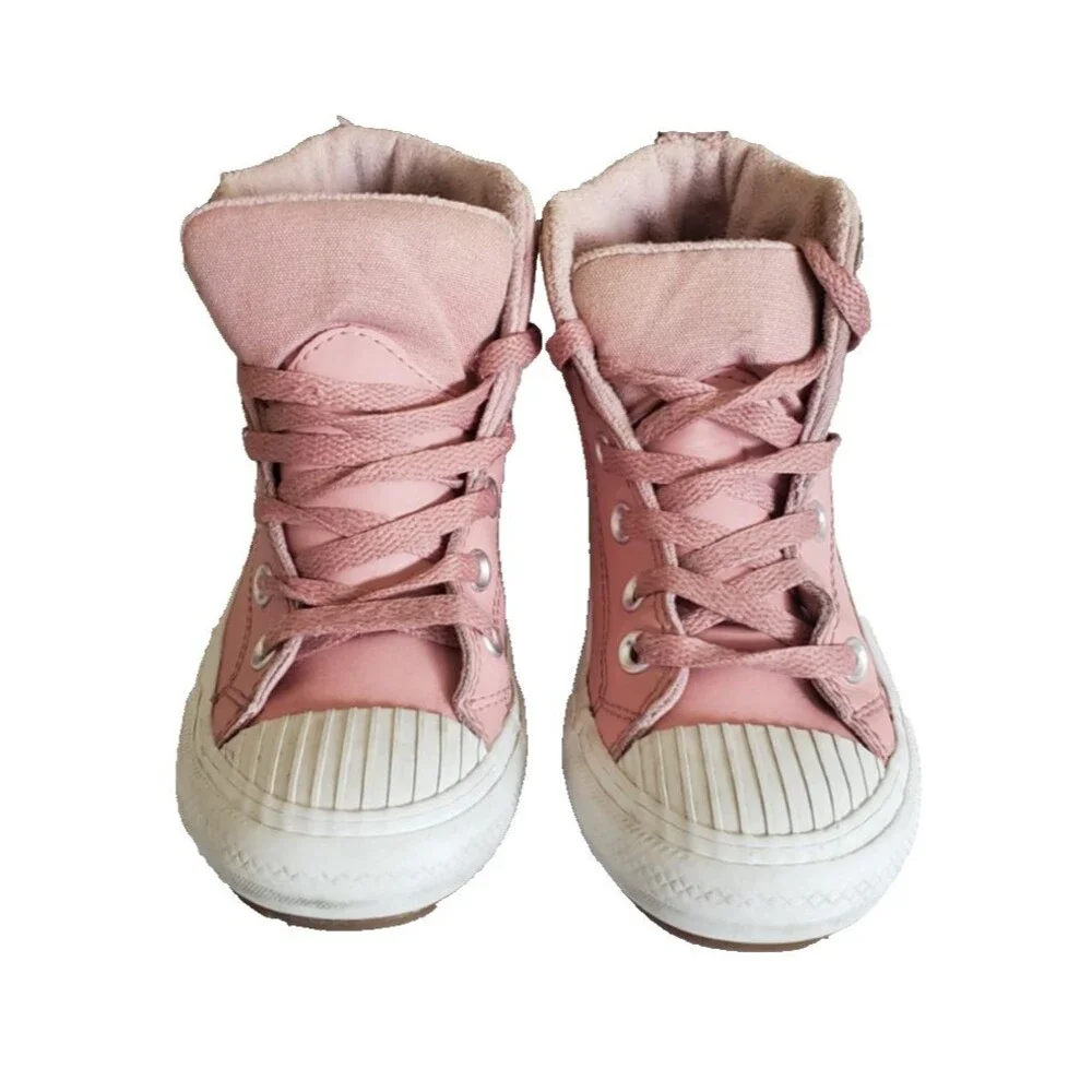 Converse Chuck Taylor All Star Berkshire Boot Counter Climate Youth Size 2 Pink